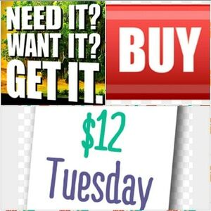 $12 Tuesday